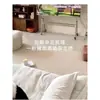 Alfombra de imitación de sisal para sala de estar, alfombrilla resistente al desgaste, cortable, alfombra para dormitorio, balcón, mesita de noche, alfombrilla de suelo tatami japonesa