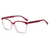 Gafas grises de montura grande para mujer, celebridad de internet, ultraligeras, de alta gama, se pueden adaptar con lentes graduados, montura de gafas para adelgazar cara grande