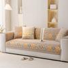 Almofada de sofá de chenille de cor sólida Four Seasons Universal antiderrapante Nordic Light Luxury Simple 2024 Novo estilo chinês Capa de pano