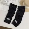 Mangas de Proteção Solar de Seda Gelada com Bolinhas para Mulheres, Mangas de Braço de Verão, Proteção UV, Protetor Solar Solto, Mangas Geladas Respiráveis