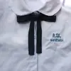 Traje de Marinero con Pajarita para Chica Tabú, Mismo Estilo Accesorios de Uniforme JK, Uniforme Escolar Japonés Tailandés, Corbata Azul Marino con Mango Largo