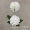 Flores Artificiais Brancas para Decoração de Casamento, Flores de Seda, Ornamentos de Flores Artificiais, Arte Floral Seca, Materiais de Rosa, Arranjo de Flores para Corredor, Arranjo de Parede e Chão