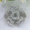 Venda Direta de Fábrica de Novas Flores Tridimensionais para Sapatos, Acessórios de Flor Rosa com Strass Completo, Sapatos Femininos Versáteis, Acessórios de Roupa de Alta Qualidade, DIY