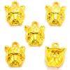 Accesorios para Joyería DIY Colgante Pequeño Cabeza de Tigre Aleación Retro Venta al por Mayor 15*12mm D9265