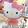 Hola hellokitty Hello Kitty Pegatina Espejo de Diamante Hecho a Mano DIY Espejo de Maquillaje Regalo de Cumpleaños Niñas Navidad