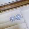 Brincos de Pérola de Água Doce Natural em Prata 925 para Mulheres, Banhados a Ouro 18K, Estilo de Luxo Leve, Brincos de Camélia com Óleo Gotejado