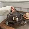 Bolso de Mujer Sencillo y Elegante, Bolso de Mano de Nicho Nuevo Primavera 2026, Bolso Cruzado con Textura Vintage Ins