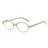 Óculos Redondos Pequenos Estilo Nerd Retrô Miu Leves para Atacado, Unissex, Perfeitos para um Look Natural, Podem Ser Equipados com Lentes de Grau