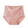 Ropa interior para madres de mediana edad y ancianas, algodón para mujer, cintura alta, antibacteriana, transpirable, talla grande 100.00 kg, shorts de algodón, cabeza
