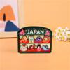 Ímãs de Geladeira Criativos de Cidades do Japão Atrações de Pontos Turísticos Japoneses Adesivos Magnéticos Lembrancinhas de Turismo Cultural e Criativo Presentes