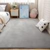 Alfombra de Terciopelo Coral, Pelo Corto, Cobertura Total para Dormitorio, Mesita de Noche Tatami, Ventana Saliente de Sala de Estar, Felpudo Plush, Alfombra Doméstica Empalmada