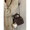 Bolsa vermelha de bolinhas requintada e moderna para mulheres, nova moda 2026, bolsa transversal versátil, minibolsa, bolsa pequena