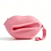 Bolsa de silicona para almacenamiento de belleza transfronteriza con soporte para lápiz labial, bolsa de maquillaje portátil, esencia de crema de manos, bolsa de tubo de maquillaje vacío