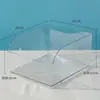 Caixa de lanches para prateleira de supermercado caixa display de alimentos a granel mesma caixa de lanches da celebridade da internet Zhao Yiming caixa de alimentos transparente