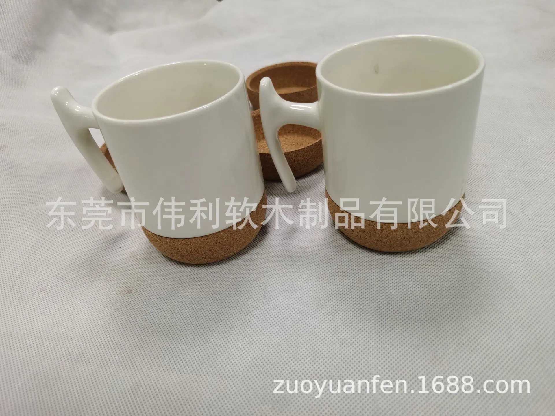 软木底座陶瓷杯套装2