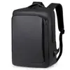 Mochila para hombre, adecuada para ir al trabajo, con un diseño simple y orientado a los negocios, gran capacidad, hecha de tela Oxford, ligera y puede llevar una laptop
