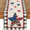Camino de Mesa de Venta Caliente para el Día de la Independencia, Mantel Decorativo del 250 Aniversario Americano, Decoración del Hogar, Mesa de Café de Sala de Estar, Mantel para Mesa de Cocina