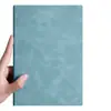 Cuaderno A5, Exquisito y de Aspecto de Alta Calidad, con Cubierta de Piel Suave para Uso Empresarial, Notas de Reuniones de Trabajo, Diseño Retro y Sencillo
