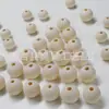 Cuentas de Madera con Agujero Pasante de Madera Maciza 6-50mm Madera de Loto Cuentas Sueltas Bolas Redondas Madera de Arce Color Natural Cuentas Redondas de Madera Accesorios para Joyería Manualidades en Madera