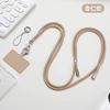 Cordón para teléfono Correa para el cuello Cruzado Ajustable Retráctil Personalizado Creativo Moda Cadena Lanyard Porta Tarjetas/Llaves
