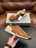Zapatos Deportivos Casuales BC para Hombre de Cuero Genuino Estilo Retro Alemán Forrest Gump con Parches de Gamuza de Caña Baja Ligeros Versátiles