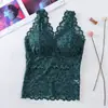 Sutiã de renda com bojo versátil base sem aro sustentação no peito para usar por cima sexy push up Lingerie de celebridade da internet