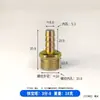Pagoda de Ti Conexão Fio Externo Fio Interno Conexão Hidráulica Mangueira de Gás Plug Rápido Fio Externo Conexão Pagoda Bomba de Água Ferro Galvanizado