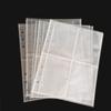 Álbum de Fotos de Folhas Soltas com Páginas Internas de PP Espessadas Transparentes, 3 Polegadas 4 Polegadas 5 Polegadas 6 Polegadas Furo Cogumelo Porta-Joias de Mesa