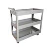 Carrito de Piezas de Hardware de Alta Resistencia Carrito de Herramientas para Reparación de Automóviles Carrito de Tres Niveles Carrito de Comedor Móvil de Tres Niveles