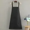2025 Nuevo Estilo Delantal Impermeable y a Prueba de Aceite para Cocina del Hogar Ropa de Trabajo a la Moda Bata para Hombre Delantal para Limpiar Manos Logo Personalizado