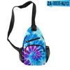 2021 Nuevo Estudiante Tie-Dye Impresión Digital 3D ins para Hombre y Mujer Bolso de Hombro de Tela Oxford Soporte al por Mayor