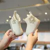 Zapatos de algodón estilo Chanel para bebé niña, invierno, elegantes zapatos para niño pequeño de suela suave, botines de algodón forrados de felpa, botas de princesa