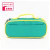 Estilo K del Nuevo Fabricante de Estuches Personalizado Verde Tela Oxford 600D Doble Capa Bolsa para Cosméticos Estuche de Papelería para Estudiante de Secundaria