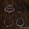 Pulsera de Concha de Caracol con Cuentas de Grava Natural Pulsera Tejida de Piedra Natural Venta Caliente Transfronteriza Pulsera de Playa de Amistad