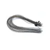 Alambre de acero para muelles de 1 metro de largo, superlargo, cortable, acero al manganeso, elasticidad súper alta, retorno mecánico, tira de compresión fija de 0,3-6,0 mm