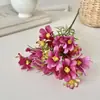 Flores Artificiais Frescas Estilo Ins, Pequenos Crisântemos Selvagens, Margaridinhas, Flores Artificiais para Decoração de Casa, Buquês de Casamento, Adereços para Fotografia