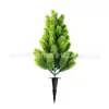 Árbol de Navidad artificial transfronterizo, pino en maceta, decoraciones navideñas para jardín, decoración del hogar, adornos de aguja de pino artificial