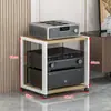 Rack Amplificador de Potencia Multicapa Hogar Espaciado Ajustable Móvil Soporte Amplificador de Tubos Gabinete HIFI Soporte Audio Altavoz