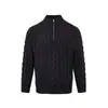 Fábrica de Origem Suéter Masculino Outono e Inverno Solto Casual Malha Jaqueta Suéter Outono e Inverno Nova Malharia Masculina