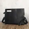 Bolso de Hombro Vintage de Cuero Crazy Horse de Gama Alta con Gran Capacidad, Diseño Elegante, Bolso tipo Sobre Versátil Casual, Bolso Cruzado de Moda