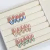 Uñas Ovaladas Estilo Francés Gato Amarillo Ojo de Gato Hechas a Mano Nuevas Simples de Alta Gama Almendra Frescas Usables Que Muestran Blancura y Versátiles Elegantes