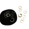 Set Combinado de 8 Piezas Diseño Nicho Estilo Cool ins Anillo Distintivo para Dedo Índice Articulado Trendy Joyería para Mujer Estilo Fotográfico Callejero para Mujer