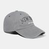 Comércio Exterior Transfronteiriço Chapéu Masculino Carta Bordada Boné Moda All-match Retro Lavado Primavera Velha e Outono Beisebol Cap