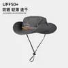 Sombrero de Pescador, Sombrero de Sol de Verano, Sombrero de Senderismo para Exteriores para Hombre, Sombrero de Pesca, Sombrero Todo en Uno con Protección Facial y para el Cuello, Sombrero de Sol de Ala Ancha