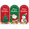 50 pegatinas/paquete en stock Pegatinas de Navidad Feliz Navidad Pegatinas para sellar cajas de regalo Pegatinas de decoración de embalaje