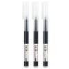 Caneta Esferográfica Líquida Reta de Secagem Rápida 0,5mm Preta Caneta Gel Colorida Exame de Estudante Tubo Agulha Caneta de Água Caneta de Carbono