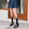 Calcetines de Algodón Holgados para Otoño e Invierno, Calcetines hasta la Pantorrilla, Calcetines de Estudiante Japoneses, Calcetines de Media Caña Estilo Universitario para Mujer, Calcetines Estilo Miu para Mujer