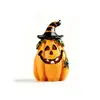 Las Decoraciones de Calabaza de Halloween Dowmoo Están Hechas de Resina Sólida de Alta Calidad con Textura Realista de Grano de Madera de Calabaza