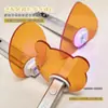 Luz Escudo para Uñas Lámpara de Mano Luz Morada Escudo Protector para Ojos Compatible con Varios Escudos de Luz Escudo de Luz Naranja
