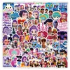 104 Kpop Caçadores de Demônios Desenho Animado Bidimensional Adesivos de Grafite para Copos de Água